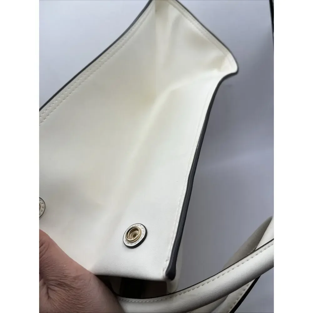 Tory Burch Ella Bio Tote Large Warm White Tote Shoulder Bag